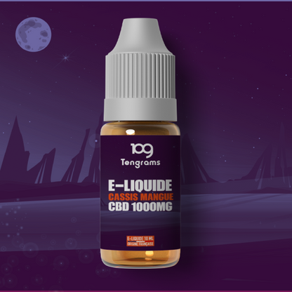 E-liquide CBD 10ml Tengrams — Cassis Mangue