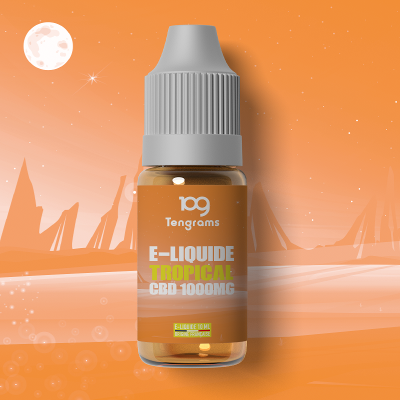 E-liquide CBD 10ml Tengrams — Tropical