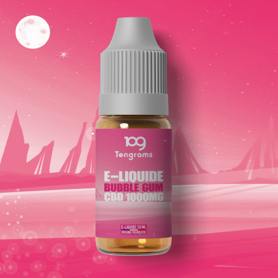 E-liquide CBD 10ml Tengrams — Bubble Gum